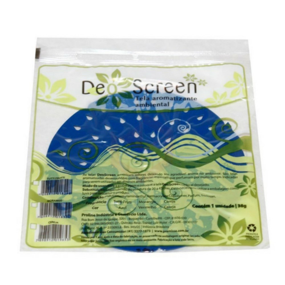 TELA DESODORANTE PARA MICTORIO TUTI-FRUTI DEO SCREEN