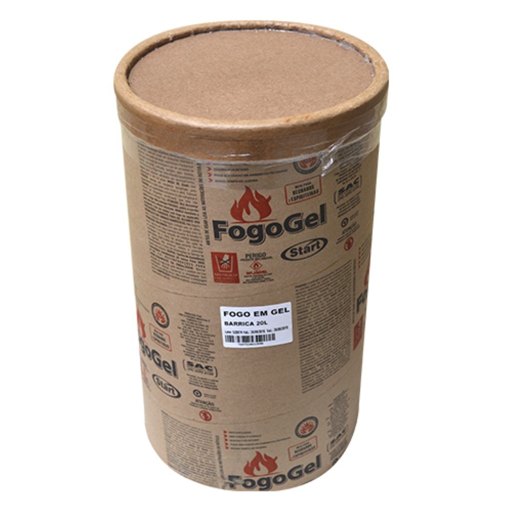 ALCOOL EM GEL 20LT FOGOGEL 80INPM START