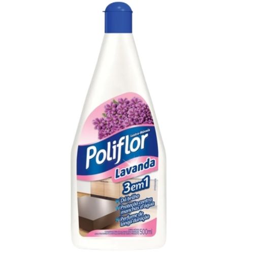 LUSTRA MOVEIS POLIFLOR LAVANDA 200ML