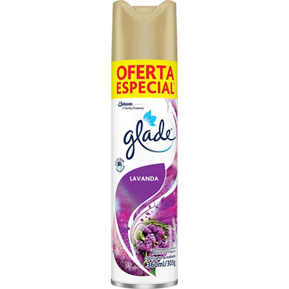PURIFICADOR GLADE LAVANDA 360ML 