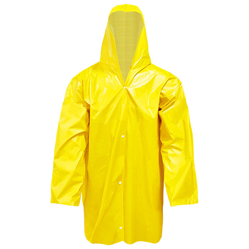 CAPA DE CHUVA FORRO COM CAPUZ XG AMARELA PLASTCOR