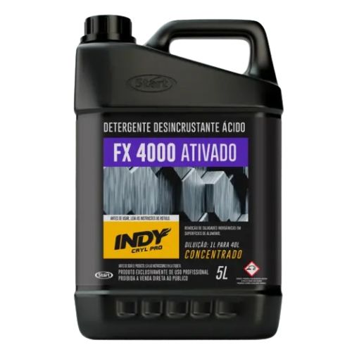 DETERGENTE ATIVADO FX4000 DILUICAO 1:40 5L START