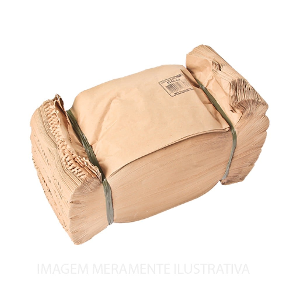 SACO DE PAPEL KRAFT MIX 5KG 500 UNIDADES KAMP