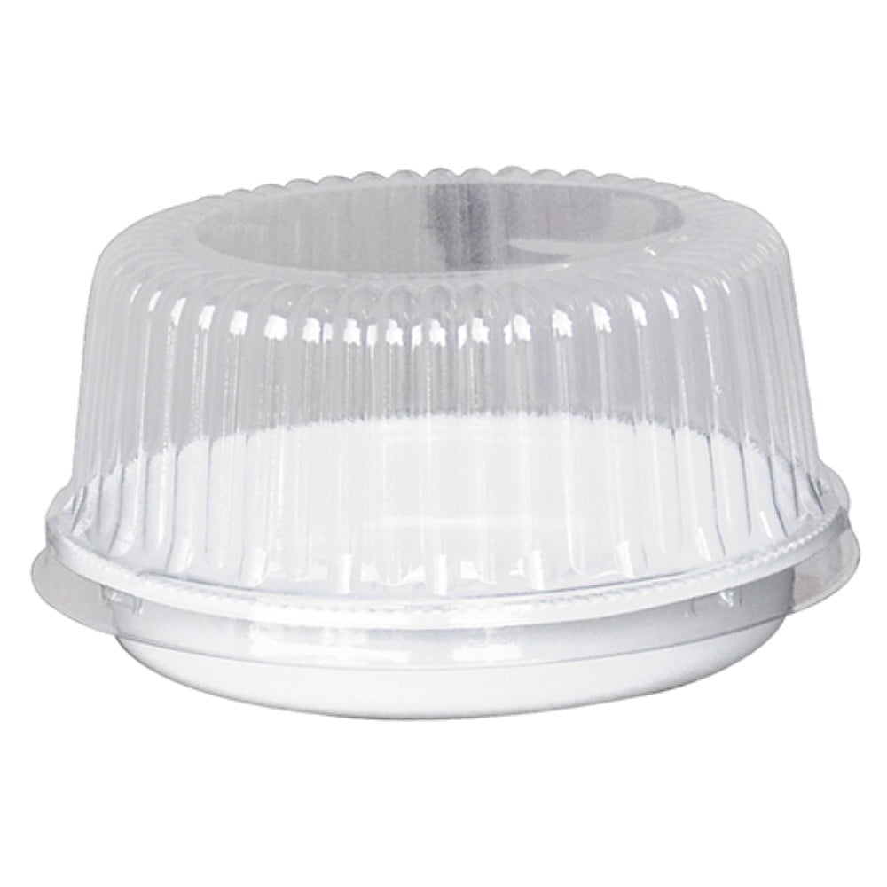 EMBALAGEM PARA BOLO COM TAMPA ALTA 180X86MM 1X100 UNIDADES GALVANOTEK