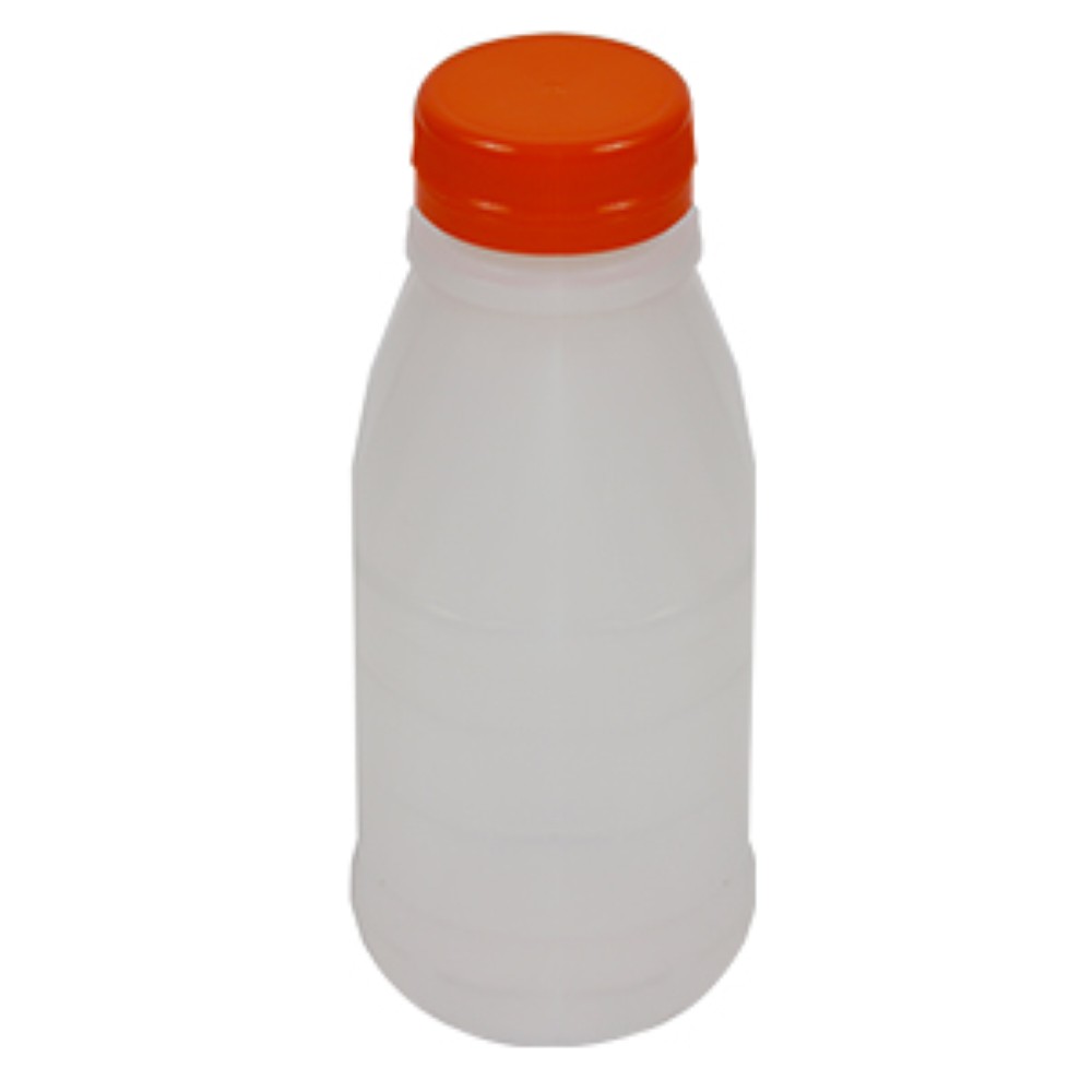 GARRAFA PLASTICA COM TAMPA REDONDA 300ML 100 UNIDADES 
