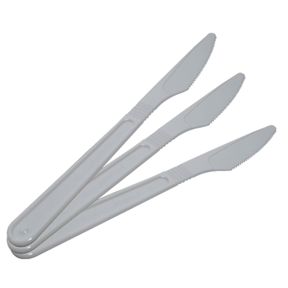FACA DESCARTAVEL FORTE BRANCA 1X500 UNIDADES STRAWPLAST