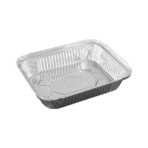 EMBALAGEM DE ALUMINIO 22X18 D-5 COM 100 UNIDADES 1150ML COM TAMPA WYDA 