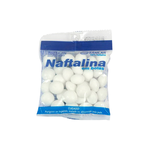 NAFTALINA SANILAR BOLAS 50G