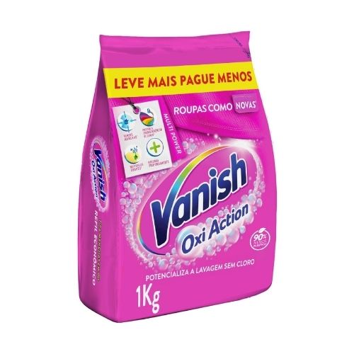 TIRA MANCHAS VANISH PO OXI ACTION PINK 1KG