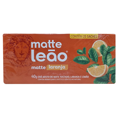 CHA MATTE LARANJA LEAO 40GR 1X25UNIDADE