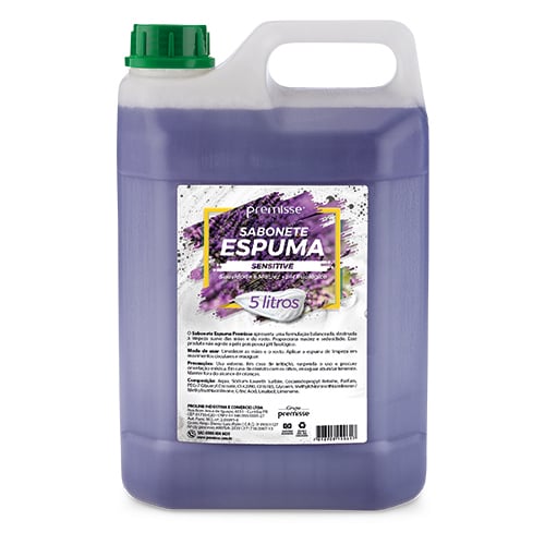 SABONETE PREMISSE 5L ESPUMA SENSITIVE