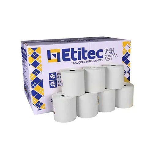 BOBINA TERMICA 80MMX30MT 1X30 UNIDADES ETITEC 