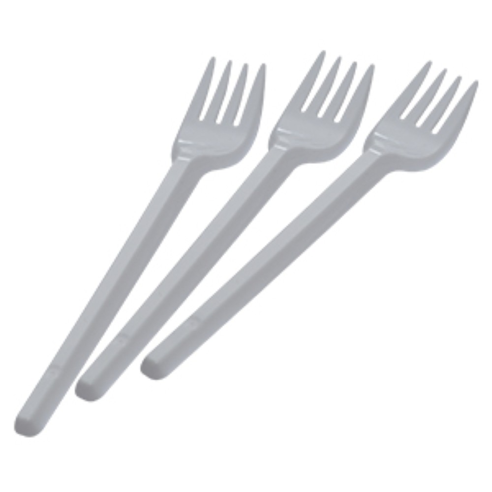 GARFO DESCARTAVEL BRANCO LEVE GSB500 1X1000 UNIDADES STRAWPLAST