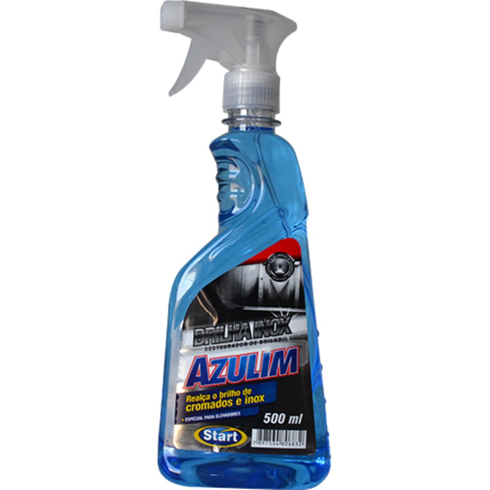 BRILHA INOX PULVERIZADOR 500ML AZULIM