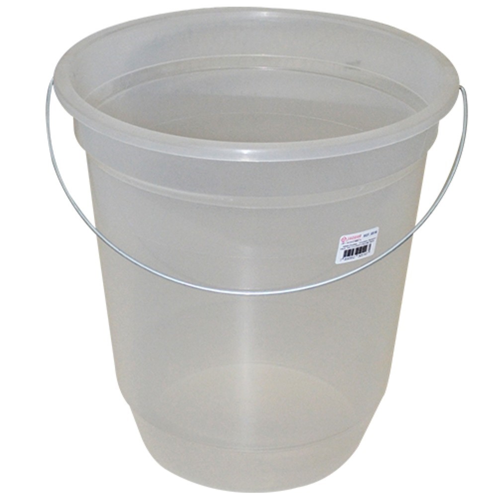 BALDE JAGUAR TRANSPARENTE 13,5 LITROS COM ALCA 0516