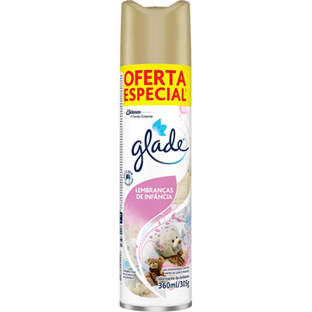 PURIFICADOR GLADE LEMBRANCAS DE INFANCIA 360ML
