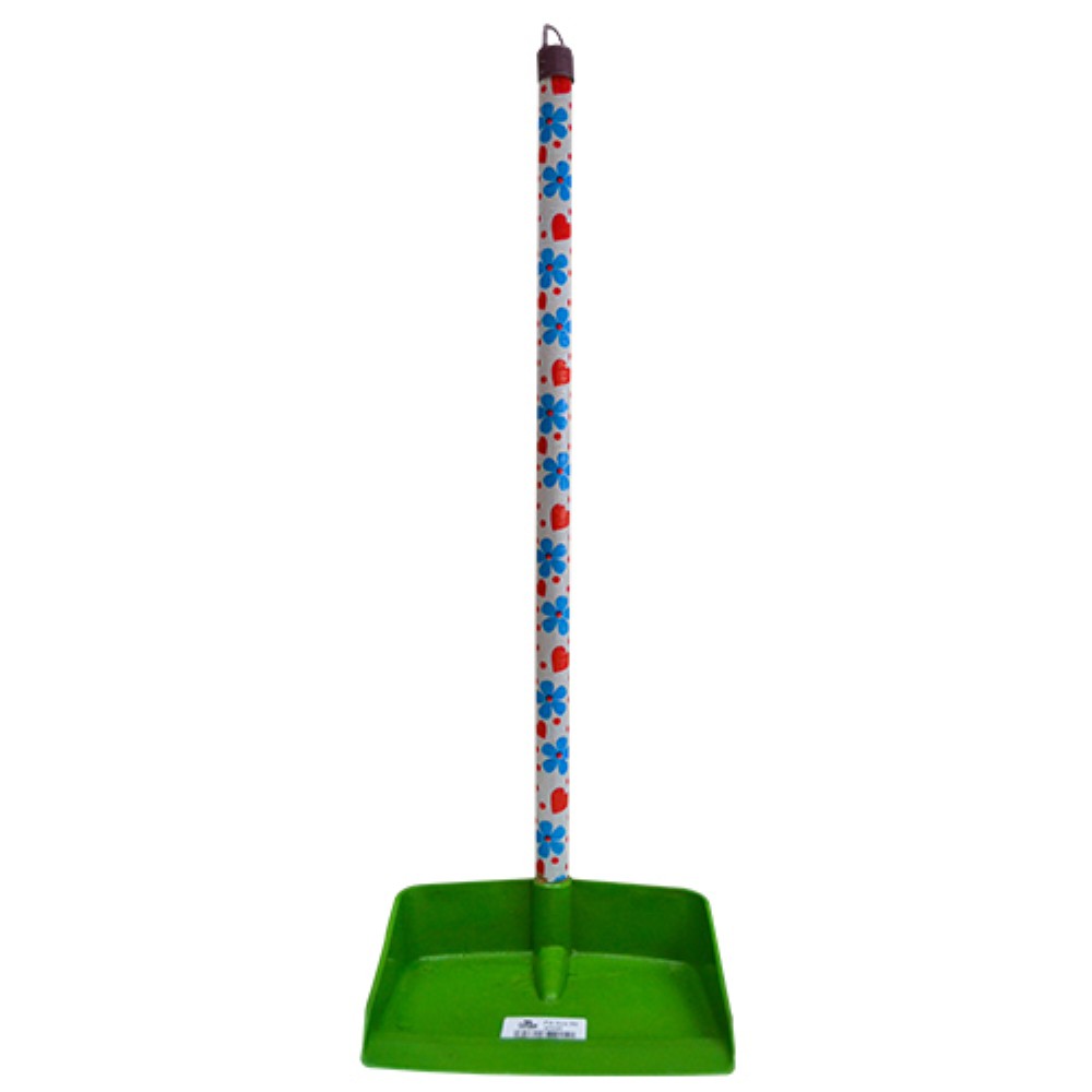 PA PARA LIXO PLASTICO 90G COM CABO 80CM PRIME