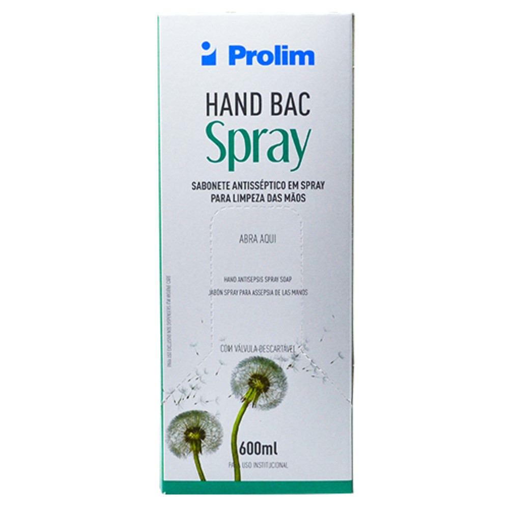 SABAO SPRAY HAND BACTERICIDA 600ML ANTI-SEPTICO PROLIM 