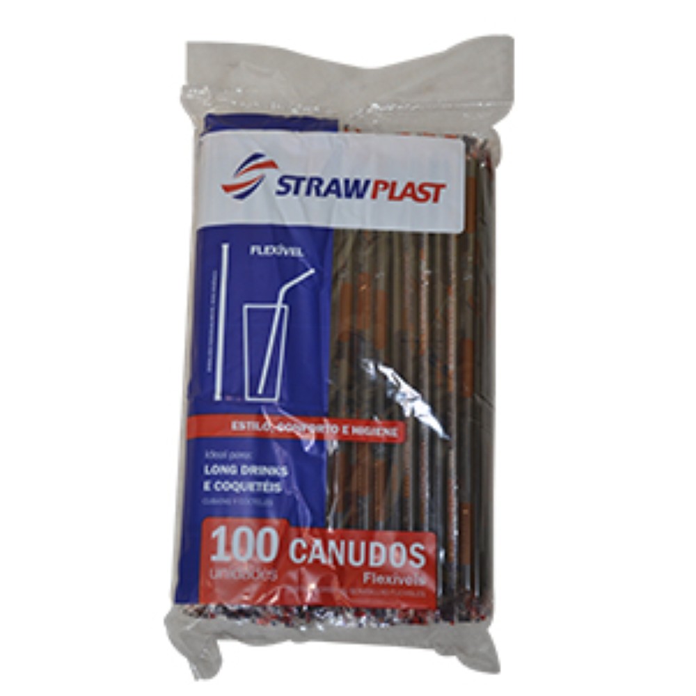 CANUDO SACHE 6MM FLEX PRETO 1X100 UNIDADES