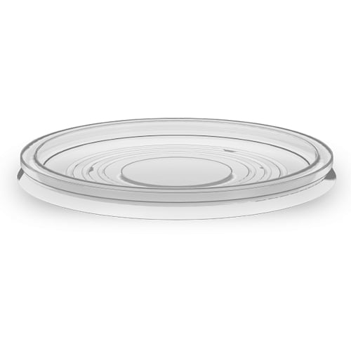 TAMPA PLASTICA TRANSPARENTE PARA COPO 400ML E POTE 200 E 250ML 20X50 UNIDADES MINAPLAST