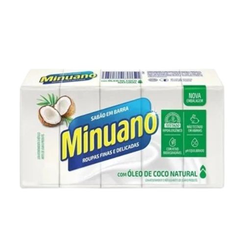SABAO EM BARRA COCO 5X90GR MINUANO