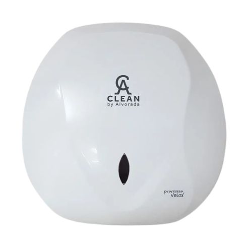 DISPENSER PARA PAPEL HIGIENICO ROLAO CLEAN VELOX BRANCO GEL