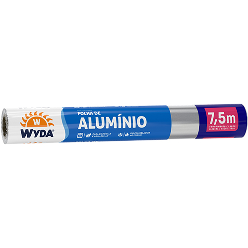 PAPEL ALUMINO 30CMX7,5M WYDA