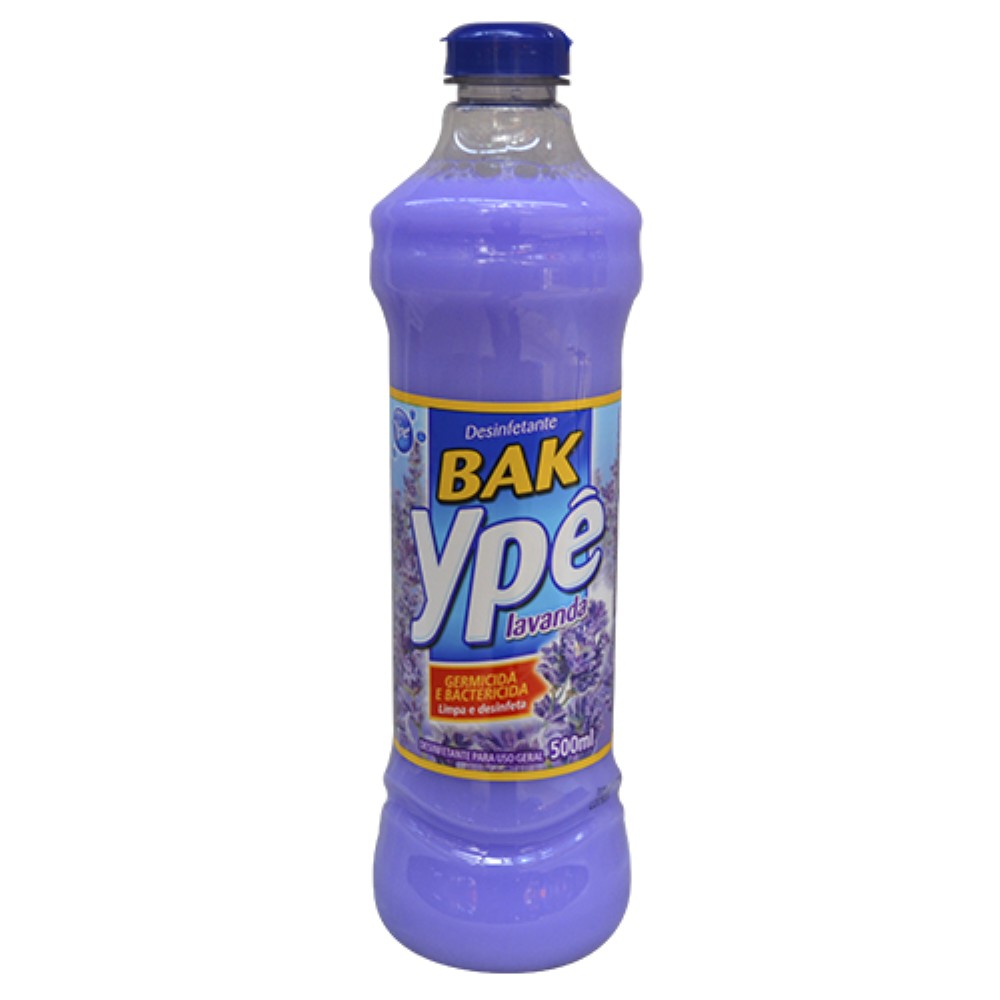 DESINFETANTE BAK YPE LAVANDA 12X500ML 
