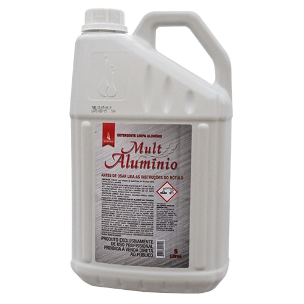 DETERGENTE ALUMINIO CONCENTRADO 5L MULTIQUIMICA