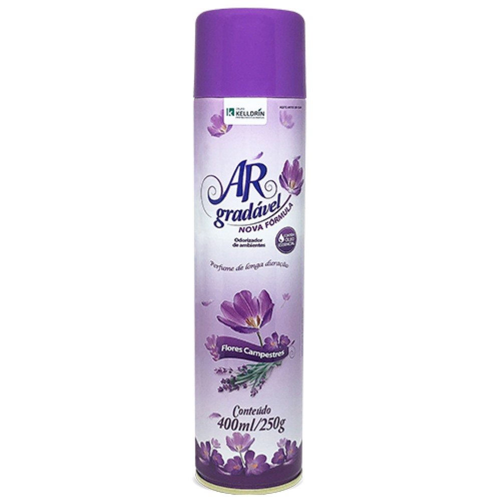 PURIFICADOR AGRADAVEL FLORES CAMPESTRE 400ML