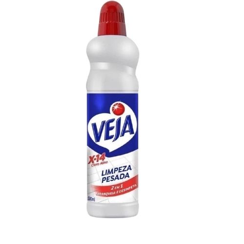 MULTIUSO CLORO ATIVO LIMPEZA PESADA X-14 VEJA 1X500ML