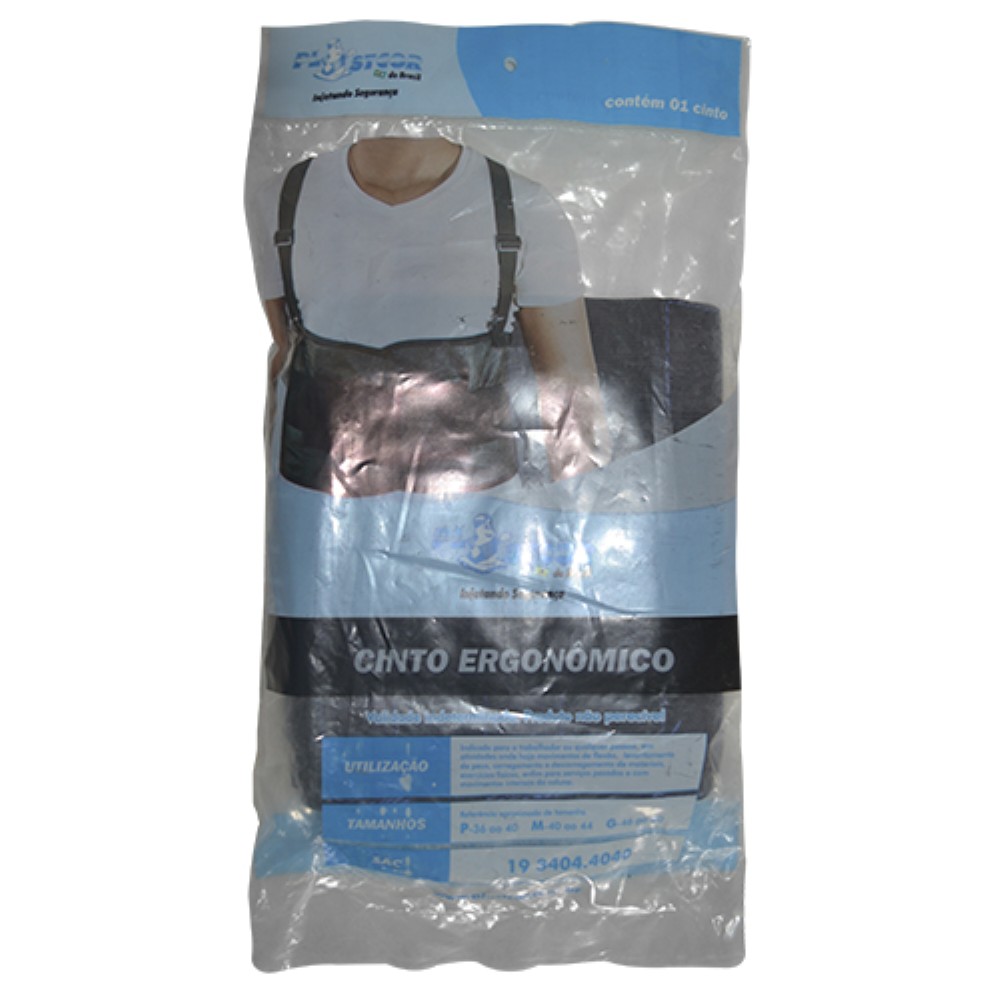 CINTO ERGONOMICO TAMANHO M PLASTCOR 